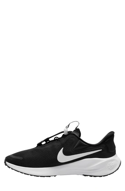 Shop Nike Revolution 7 Road Running Shoe In Black/ White