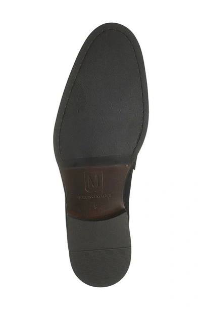 Bruno Magli Cosmo Penny Loafer In Black Saffiano