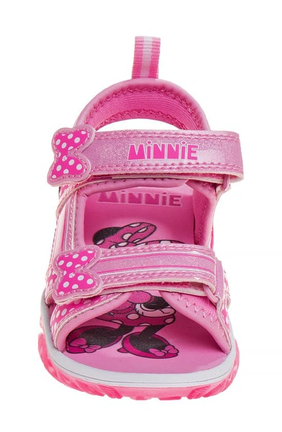 Shop Josmo Kids' Minnie Mouse Sandal In Pink