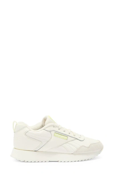 Shop Reebok Glide Ripple Sneaker In Chalk/ Citglo/ Chalk