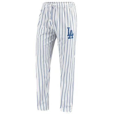 Shop Concepts Sport White/royal Los Angeles Dodgers Vigor Lounge Pant