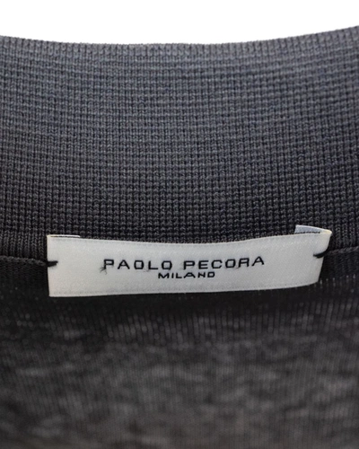 Shop Paolo Pecora Shirt In Grey