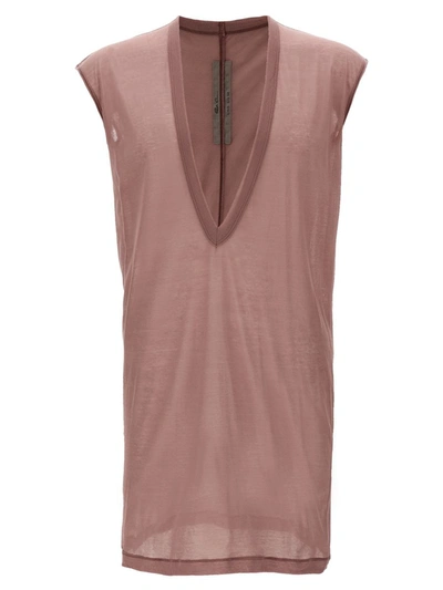 Shop Rick Owens 'dylan T' Tank Top In Pink