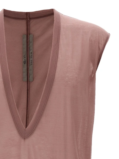 Shop Rick Owens 'dylan T' Tank Top In Pink