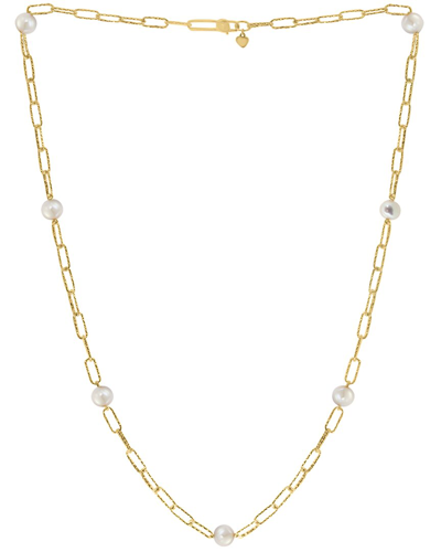 Effy Fine Jewelry Silver 8mm Pearl Necklace