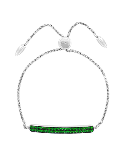 Shop Effy Fine Jewelry Silver 1.20 Ct. Tw. Tsavorite                                 Bracelet