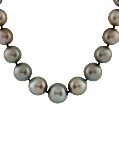 Shop Splendid Pearls 14k 10-14mm Tahitian Pearl Necklace