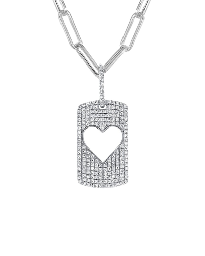 Sabrina Designs 14k 0.58 Ct. Tw. Diamond Charm Pendant