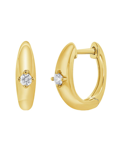 Sabrina Designs 14k 0.12 Ct. Tw. Diamond Hoops