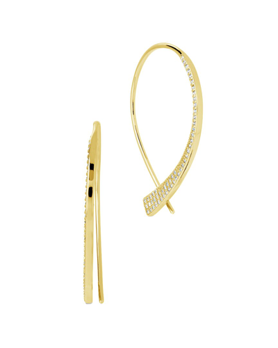 Sterling Forever Carlotta Threader Earrings