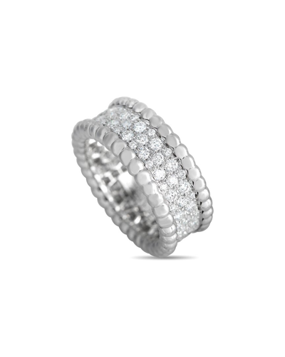 Shop Van Cleef & Arpels 18k 1.16 Ct. Tw. Diamond Perle Ring (authentic )