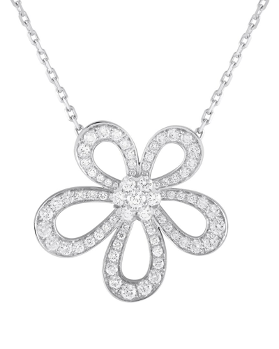 Shop Van Cleef & Arpels 18k 2.37 Ct. Tw. Diamond Necklace (authentic )