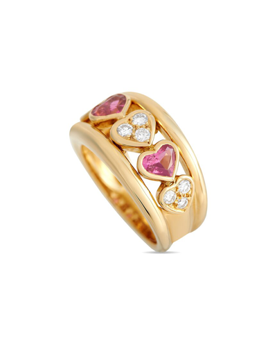 Shop Van Cleef & Arpels 18k 1.05 Ct. Tw. Diamond & Sapphire Ring (authentic Pre-  Owned)