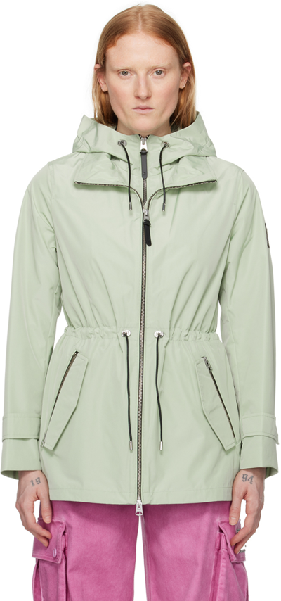 Shop Mackage Green Melany Jacket In Jade