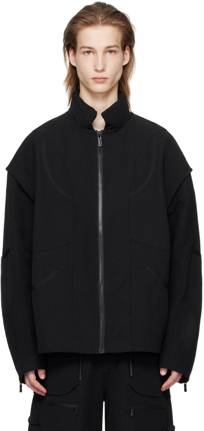 Shop A. A. Spectrum Black Seekers Jacket In Black Rock