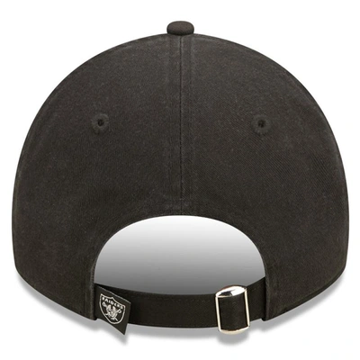 Shop New Era Black Las Vegas Raiders 2022 Sideline Adjustable 9twenty Hat