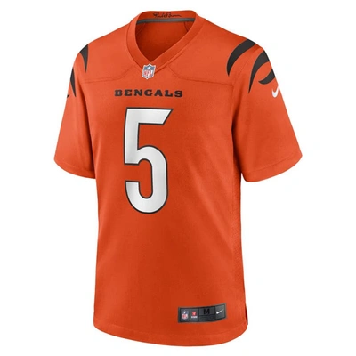 Shop Nike Tee Higgins Orange Cincinnati Bengals Alternate Game Player Jersey