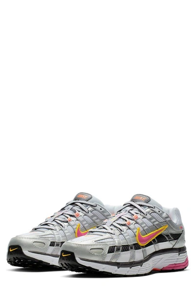 Shop Nike P-6000 Sneaker In White/ Fuchsia/ Platinum