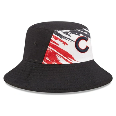 Shop New Era Navy Chicago Cubs 2022 4th Of July Bucket Hat
