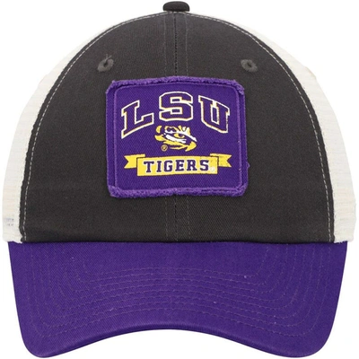Shop Colosseum Charcoal Lsu Tigers Objection Snapback Hat