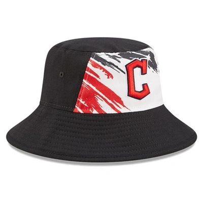 Shop New Era Navy Cleveland Guardians 2022 4th Of July Bucket Hat