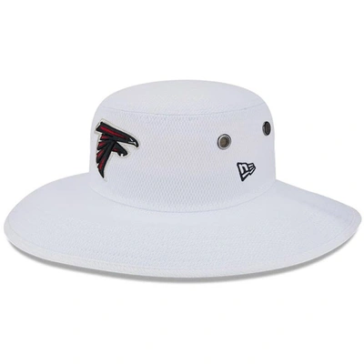 Shop New Era White Atlanta Falcons 2023 Nfl Training Camp Panama Bucket Hat