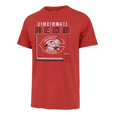 Shop 47 '  Red Cincinnati Reds Cooperstown Collection Borderline Franklin T-shirt