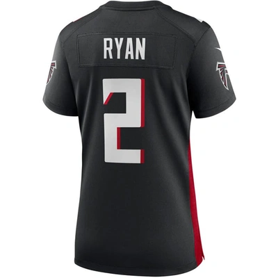 Shop Nike Matt Ryan Black Atlanta Falcons Player Game Jersey