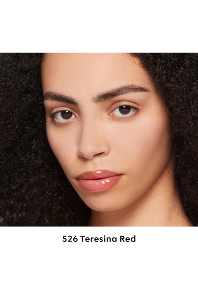 Gucci Hydrating Plumping Lip Gloss 414 0.21 oz In 526 Teresina Red
