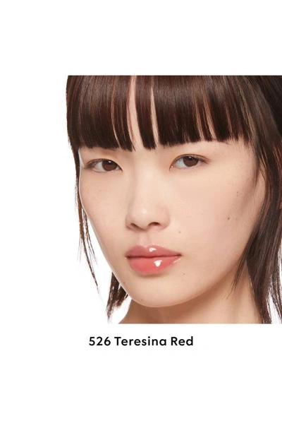 Gucci Hydrating Plumping Lip Gloss 414 0.21 oz In 526 Teresina Red