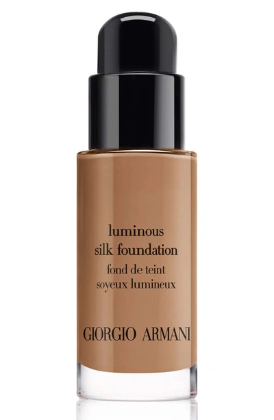 Shop Armani Beauty Luminous Silk Natural Glow Foundation, 0.6 oz In 6 Medium/olive