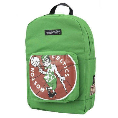 Shop Mitchell & Ness Boston Celtics Hardwood Classics Backpack In Green