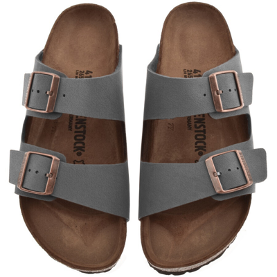 Shop Birkenstock Arizona Sandals Grey