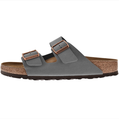 Shop Birkenstock Arizona Sandals Grey