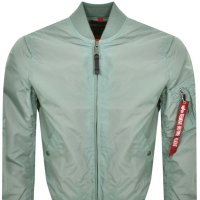 Shop Alpha Industries Ma 1 Jacket Green