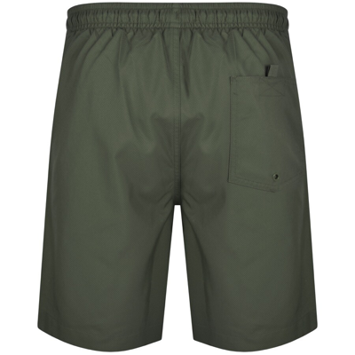 Shop Fred Perry Classic Swim Shorts Green