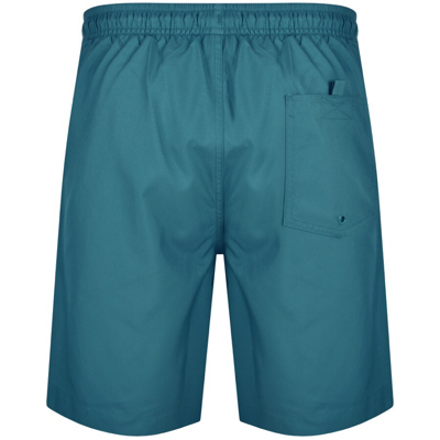 Shop Fred Perry Classic Swim Shorts Blue