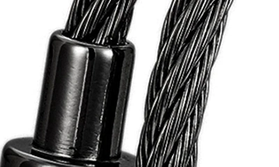 Eye Candy Los Angeles Spike Cuff Titanium Bracelet In Silver