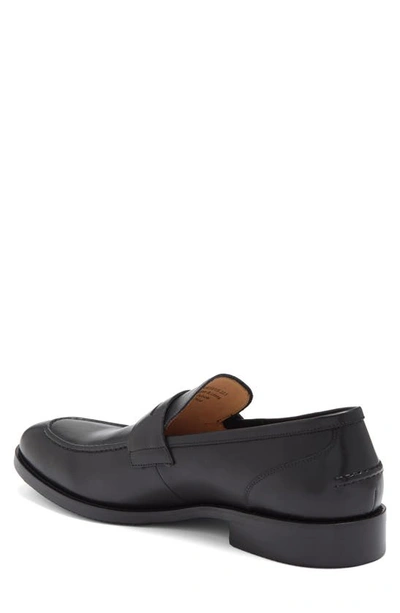 Shop Warfield & Grand Solano Penny Loafer In Black