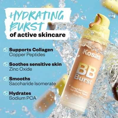 Kosas Bb Burst Tinted Moisturizer Gel Cream In Very Light Neutral 10