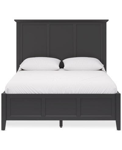 Shop Macy's Hedworth Queen Bed In Black