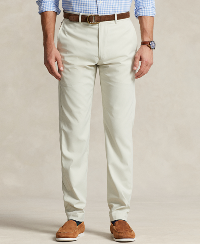 Shop Polo Ralph Lauren Men's Tailored Fit Performance Chino Pants In Basic Sand