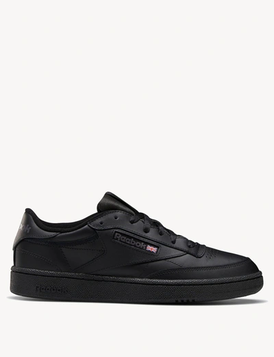 Shop Reebok Club C 85 Shoes In Black