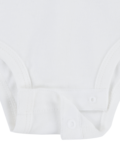 Shop Levi's Baby Boys Or Girls Cotton Bodysuits, Pack Of 3 In  Egret