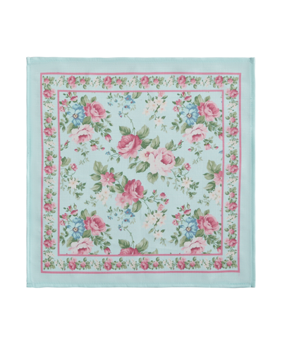 Shop Elrene Vintage-like Floral Garden Napkins, Set Of 4 In Multi