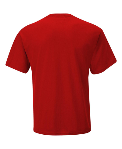 Checkered Flag Sports Men's  Red Michael Mcdowell Fr8 Throwback 1-spot Graphic T-shirt In Red