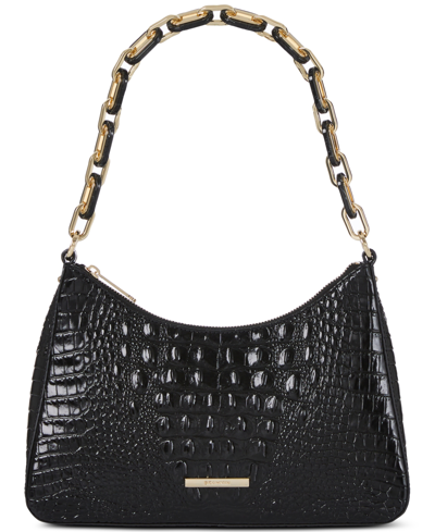 Brahmin Mod Esme Leather Shoulder Bag In Black Melbourne