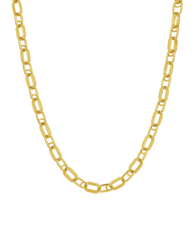 And Now This 18k Gold Plated Or Silver Plated Link Chain Necklace In Gold