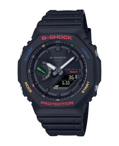 Shop G-shock Men's Analog Digital Black Resin Watch, 45.5mm, Gab2100fc-1a