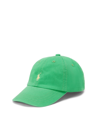 Shop Polo Ralph Lauren Toddler And Little Boys Cotton Chino Ball Cap In Classic Kelly